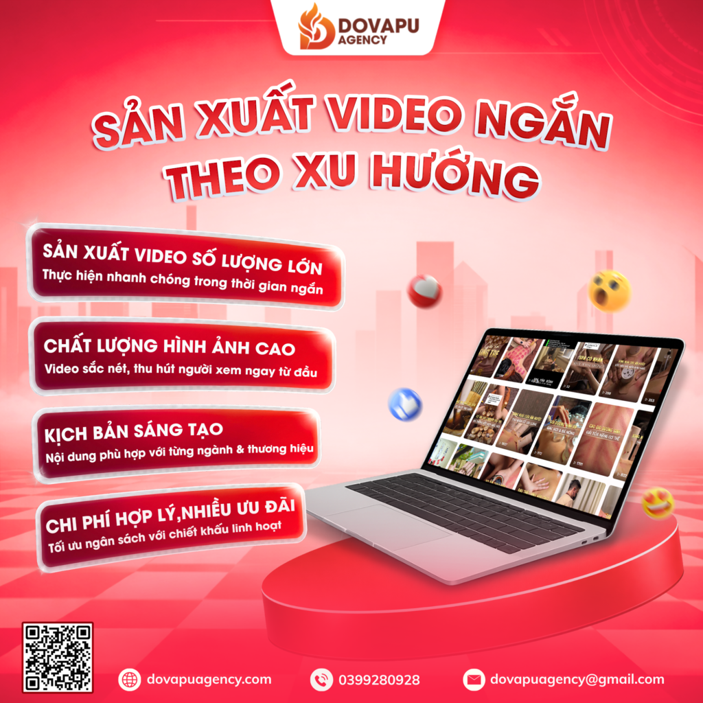Dovapu Agency sản xuất video ngắn theo xu hướng